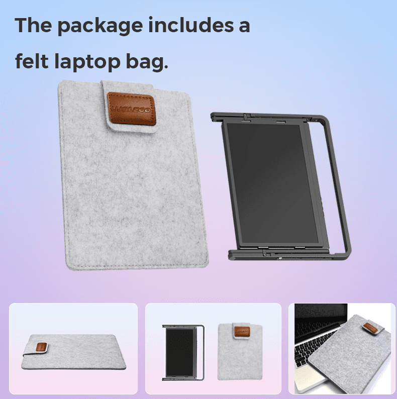 15.6" Triple Screen Laptop Extender - 9